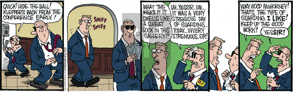 Monty on Saturday March 28, 2015 Comic Strip