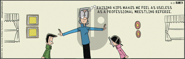 Grand Avenue on Saturday August 31, 2024 Comic Strip