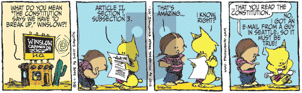 Prickly City on Tuesday April 1, 2008 Comic Strip