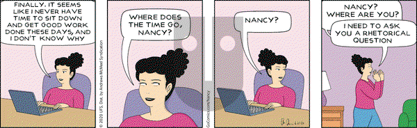 Nancy on Saturday June 27, 2020 Comic Strip