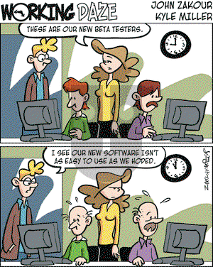 Working Daze on Tuesday March 6, 2007 Comic Strip