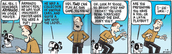 Pooch Cafe on Thursday January 4, 2007 Comic Strip