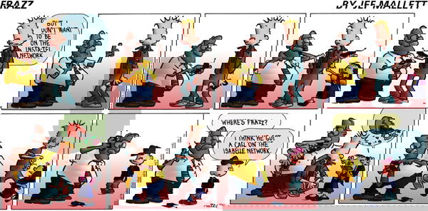 Frazz on Sunday June 9, 2002 Comic Strip