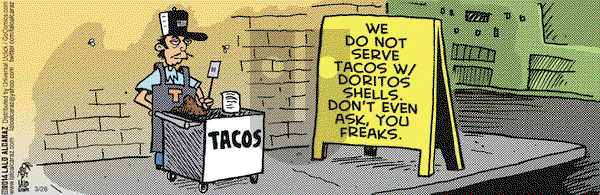 La Cucaracha on Friday March 28, 2014 Comic Strip