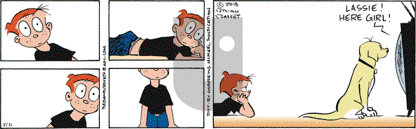 Red and Rover on Saturday March 31, 2018 Comic Strip
