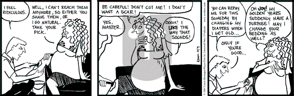 Clear Blue Water on Saturday October 9, 2004 Comic Strip