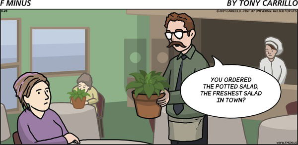 F Minus - Sunday May 25, 2014 Comic Strip