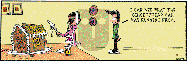 Grand Avenue on Thursday November 29, 2018 Comic Strip