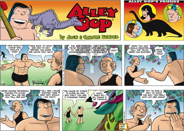 Alley Oop on Sunday June 8, 2014 Comic Strip