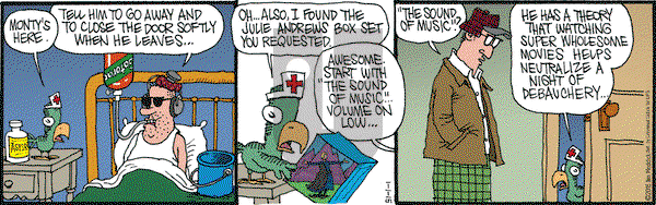 Monty on Thursday January 1, 2015 Comic Strip