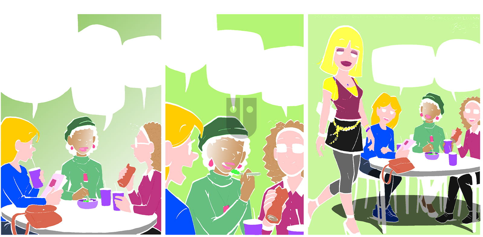 Luann on Sunday January 26, 2014 Comic Strip