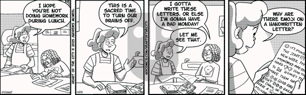 Heart of the City on Tuesday October 28, 2025 Comic Strip