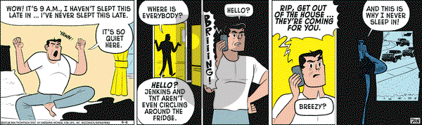 Rip Haywire on Monday August 6, 2018 Comic Strip