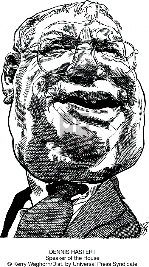 Faces in the News by Kerry Waghorn on Tuesday June 6, 2006 Comic Strip