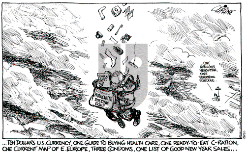 Pat Oliphant on Friday January 3, 1992 Comic Strip