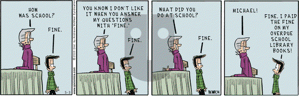 Grand Avenue on Wednesday May 3, 2023 Comic Strip