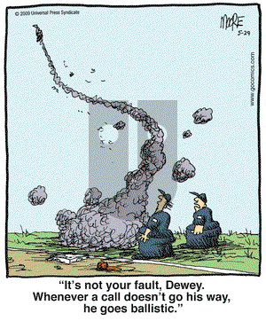 In the Bleachers on Friday May 29, 2009 Comic Strip