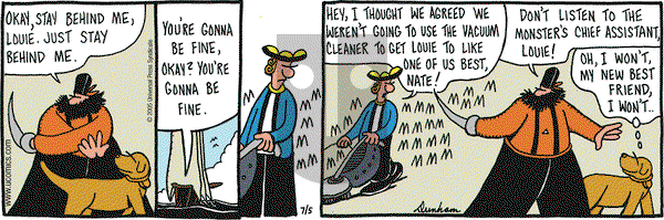 Overboard on Tuesday July 5, 2005 Comic Strip