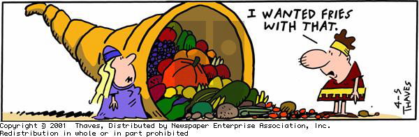 Frank and Ernest on Thursday April 5, 2001 Comic Strip