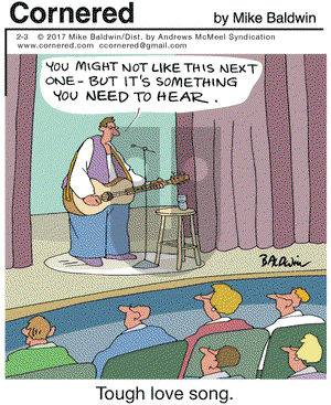 Cornered on Friday February 3, 2017 Comic Strip