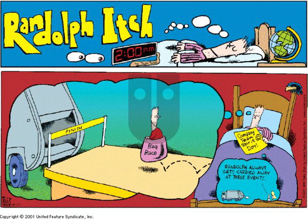 Randolph Itch, 2 a.m. - Sunday June 7, 2020 Comic Strip