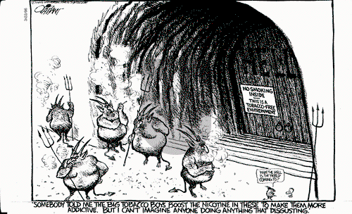 Pat Oliphant on Friday March 22, 1996 Comic Strip