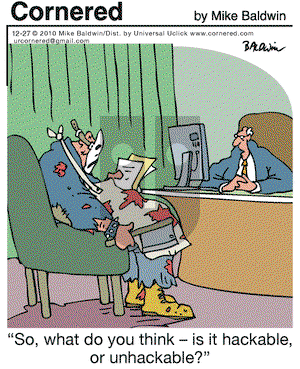 Cornered on Monday December 27, 2010 Comic Strip