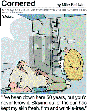 Cornered on Thursday December 4, 2003 Comic Strip