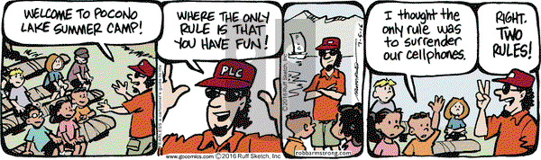 JumpStart on Tuesday July 5, 2016 Comic Strip