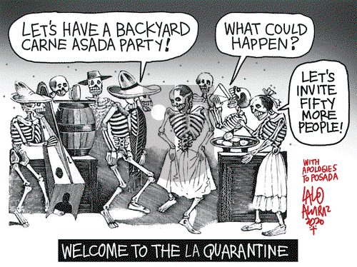 Lalo Alcaraz on Thursday July 2, 2020 Comic Strip