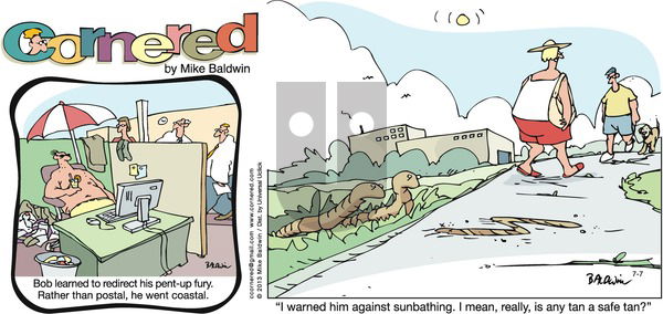 Cornered on Sunday July 7, 2013 Comic Strip