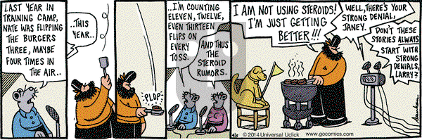Overboard on Saturday April 5, 2014 Comic Strip