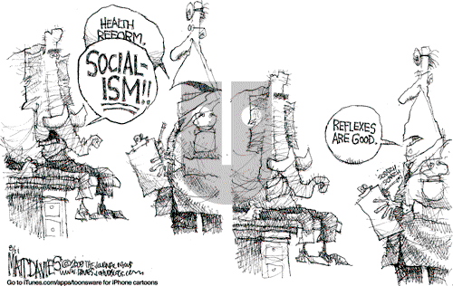 Matt Davies on Tuesday August 11, 2009 Comic Strip