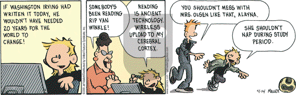 Frazz on Tuesday April 14, 2009 Comic Strip