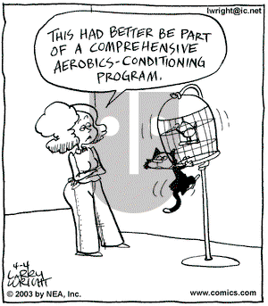 Kit 'N' Carlyle on Friday April 4, 2003 Comic Strip