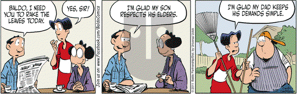 Baldo - Tuesday September 27, 2011 Comic Strip