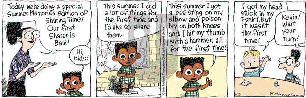 Cul de Sac on Monday September 19, 2011 Comic Strip