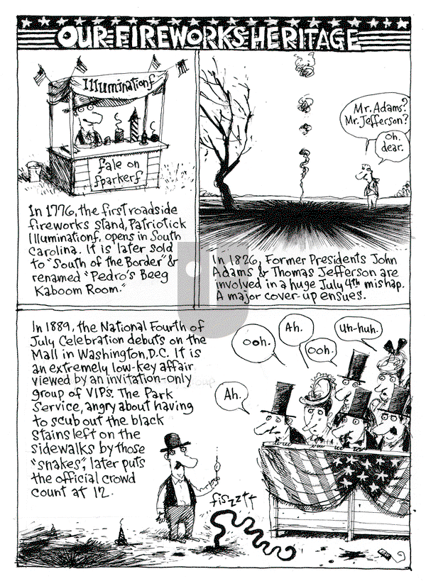 Richard's Poor Almanac on Monday July 4, 2016 Comic Strip