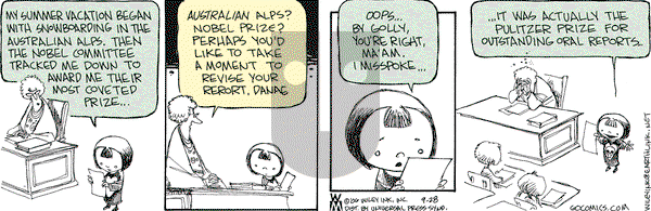 Non Sequitur on Thursday September 28, 2006 Comic Strip