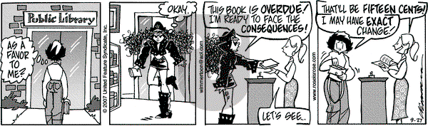 Rose is Rose on Thursday September 27, 2007 Comic Strip