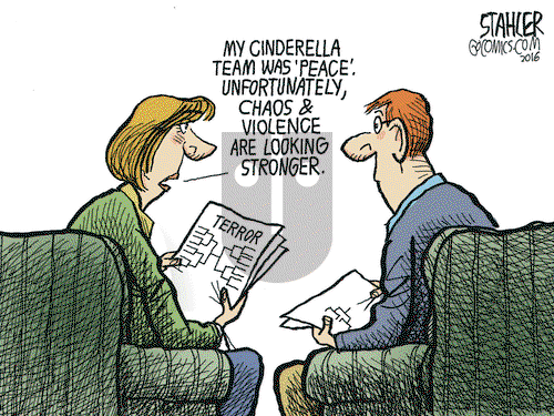 Jeff Stahler on Wednesday March 23, 2016 Comic Strip
