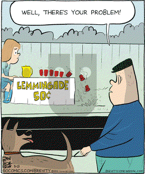 Brevity on Tuesday May 13, 2014 Comic Strip