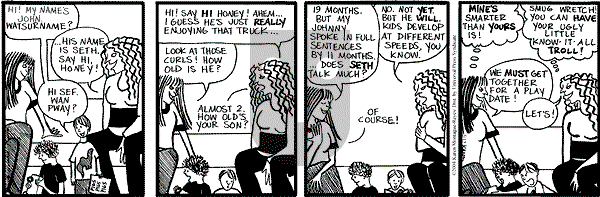 Clear Blue Water on Saturday May 15, 2004 Comic Strip