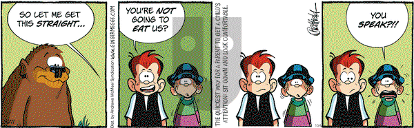 Ginger Meggs - Tuesday October 4, 2022 Comic Strip