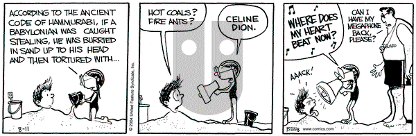 Grand Avenue on Wednesday August 11, 2004 Comic Strip