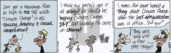 The Knight Life on Wednesday April 22, 2015 Comic Strip