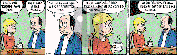 Adam@Home on Monday February 29, 2016 Comic Strip
