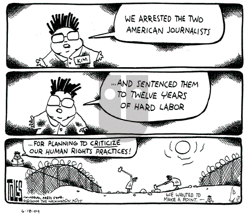 Tom Toles on Thursday June 18, 2009 Comic Strip
