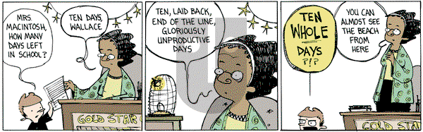 Wallace the Brave on Wednesday June 7, 2017 Comic Strip