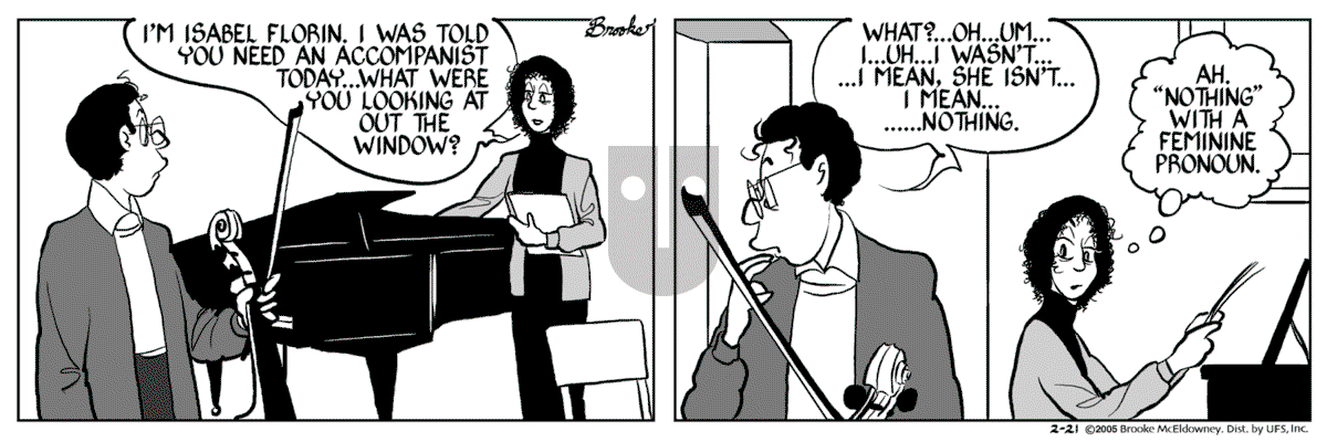 9 Chickweed Lane - Monday February 21, 2005 Comic Strip